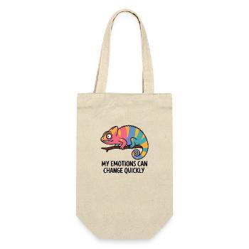 Colorful Chameleon Emotions - Gift Bag for Bottles - nature - Front