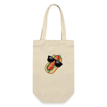 Hot Dog Sunglasses - Gift Bag for Bottles - nature - Front