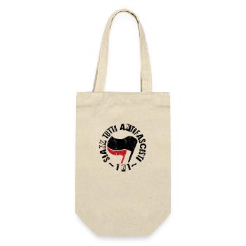 Siamo Tutti Antifascisti 161 Antifa - Gift Bag for Bottles - nature - Front