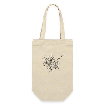 Drachen - Geschenkbeutel für Flaschen - Natur - Vorne