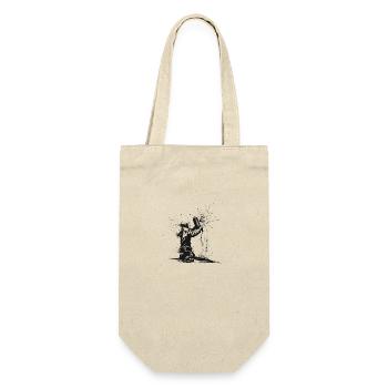 Kunst - Geschenkbeutel für Flaschen - Natur - Vorne