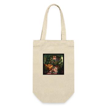 Plant lover room - Geschenkbeutel für Flaschen - Natur - Vorne