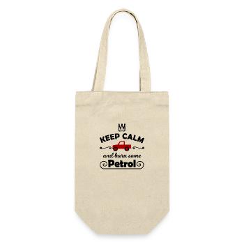 Drive your combustion engine - Gift Bag for Bottles - nature - Front