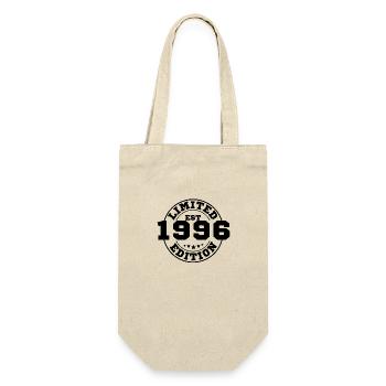 1996 Limitierte Auflage - Geschenkbeutel für Flaschen - Natur - Vorne