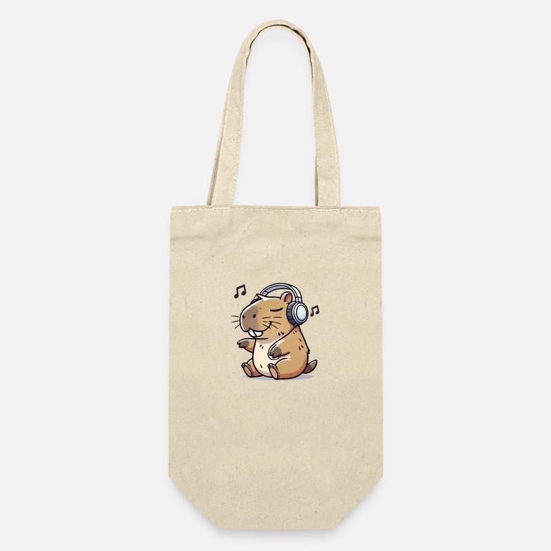 Musique Capybara - Sac à bouteille - nature