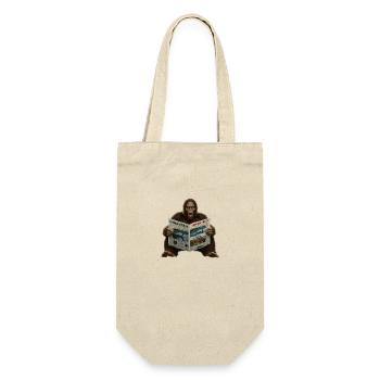 Big foot times - Gift Bag for Bottles - nature - Front