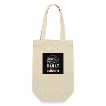 Built Car Design Tuning - Geschenkbeutel für Flaschen - Natur - Vorne