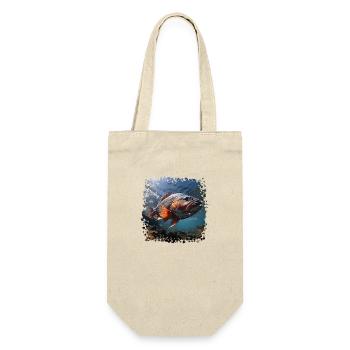 A capital perch - Gift Bag for Bottles - nature - Front
