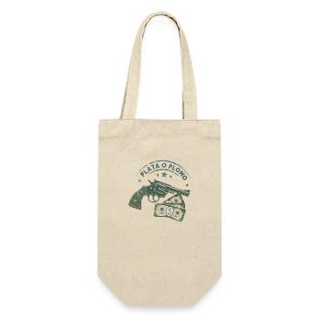 Plata o Plomo (Silver or Lead) - Gift Bag for Bottles - nature - Front