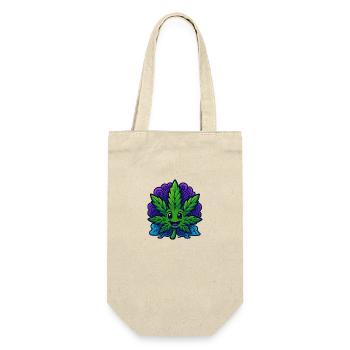 Canabliss - Geschenkbeutel für Flaschen - Natur - Vorne