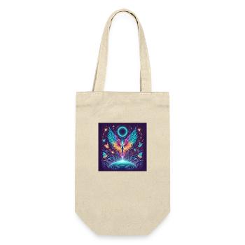 Fantasy Phoenix Dreamkeeper Ästhetische Produkte - Geschenkbeutel für Flaschen - Natur - Vorne
