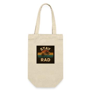 Stay rad - Sac à bouteille - nature - Devant