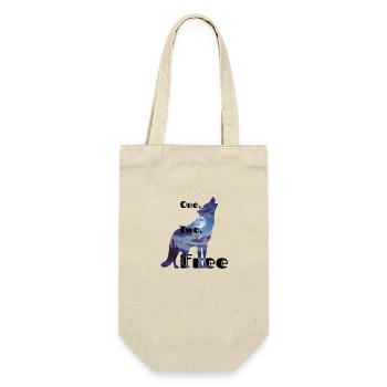 One, two, free 3 - Gift Bag for Bottles - nature - Front