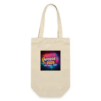 Design élégant de la remise des diplômes 2025 - Parfait - Sac à bouteille - nature - Devant