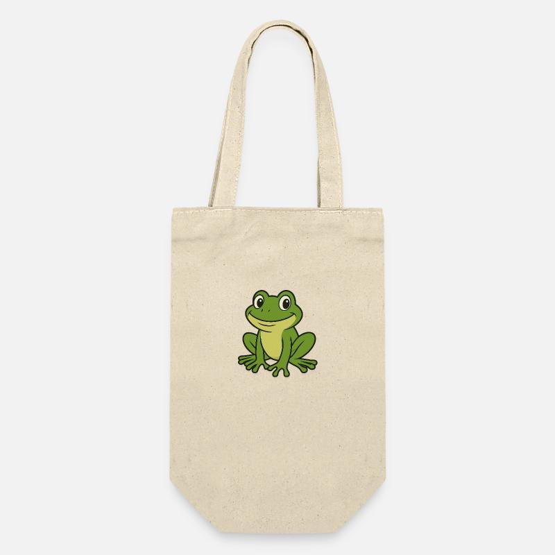 Grenouille mignonne - Sac à bouteille - nature