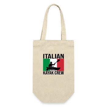 Italian Kayak Crew Kayak Shirt - Gift Bag for Bottles - nature - Front