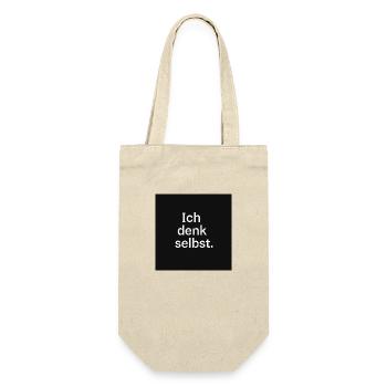 I think for myself. - Gift Bag for Bottles - nature - Front