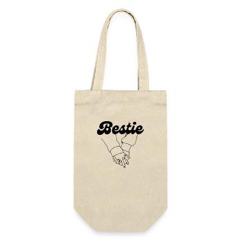 Beast - Holding Hands - Friendship - Gift Bag for Bottles - nature - Front