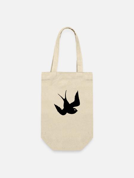 Tattoo Swallows Design Oldschool Birds Freedom - Sac à bouteille - nature