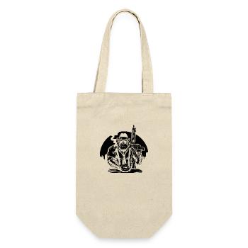 Mafia Gorilla BK - Gift Bag for Bottles - nature - Front