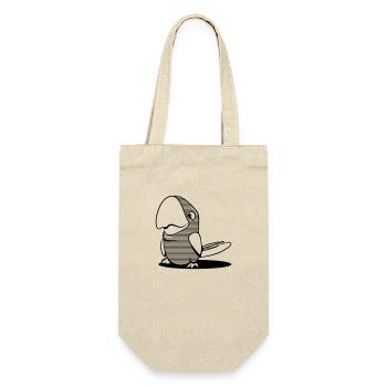 Parrots witty striped - Gift Bag for Bottles - nature - Front