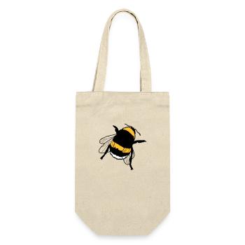 Hummel - Geschenkbeutel für Flaschen - Natur - Vorne