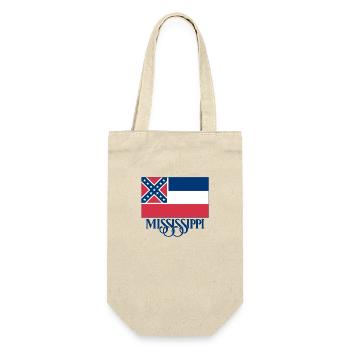 Mississippi Flag - Gift Bag for Bottles - nature - Front