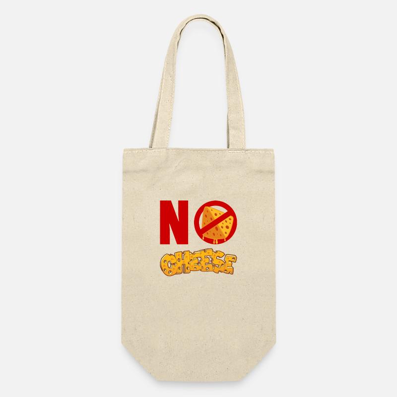 No cheese for those who don't like cheese - Gift Bag for Bottles - nature