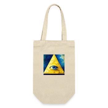 All Seeing Eye - Gift Bag for Bottles - nature - Front