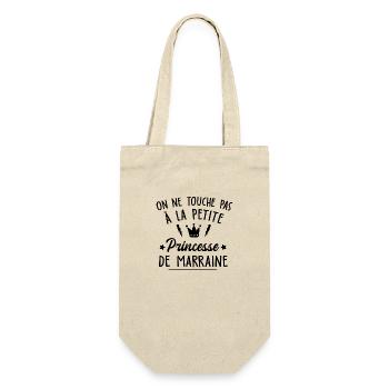 touche pas la petite princesse de marraine - Sac à bouteille - nature - Devant