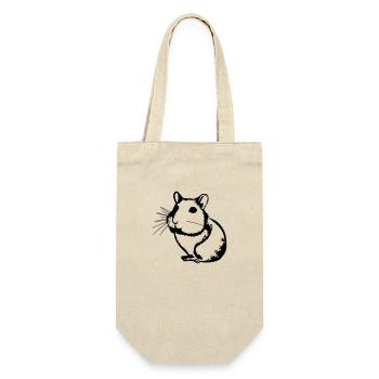 Hamster Mignon Animal Rongeurs Animaux Pet Vector 5 - Sac à bouteille - nature - Devant