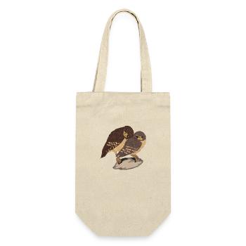 Chouette - Sac à bouteille - nature - Devant