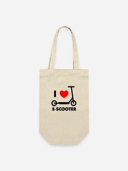 E-Scooter E-Roller Scooter - Sac à bouteille - nature