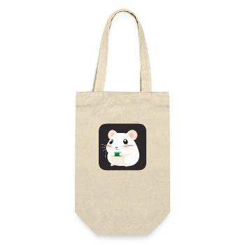 Cute Cartoon Hamster Love Pet 14 - Gift Bag for Bottles - nature - Front