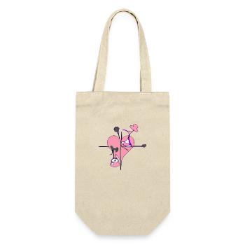 Pyschedelic Valentine's Day - Gift Bag for Bottles - nature - Front