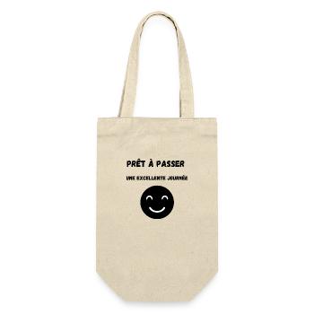 Positive T-shirt - Sac à bouteille - nature - Devant