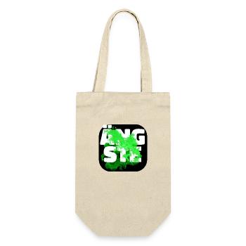 Ängste gruen - Geschenkbeutel für Flaschen - Natur - Vorne
