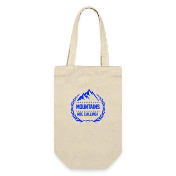 mountains are calling - Gift Bag for Bottles - nature - Front