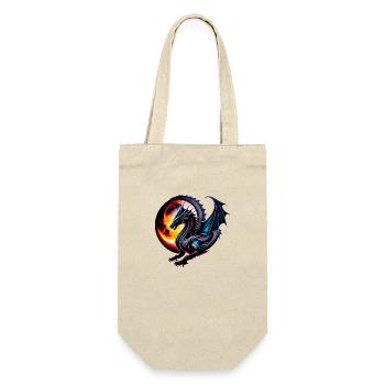Dragon - Gift Bag for Bottles - nature - Front