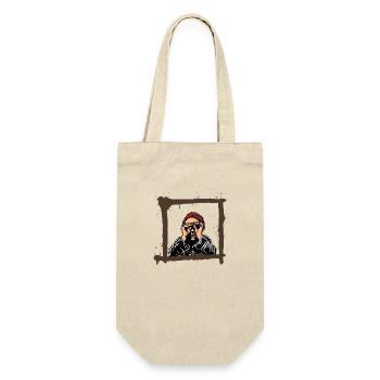 one - Gift Bag for Bottles - nature - Front