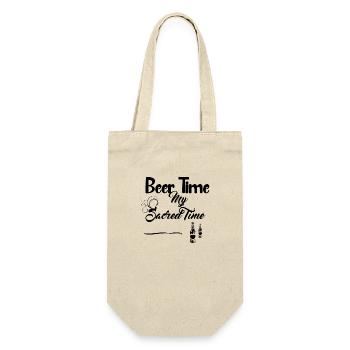 Conception de l’heure de la bière - Sac à bouteille - nature - Devant
