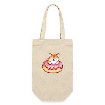 Le doux délice de beignets géant de Shiba Inu - Sac à bouteille - nature - Devant