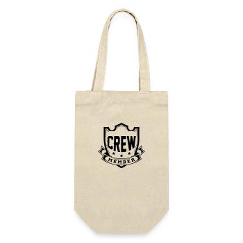 Crew Member - Gift Bag for Bottles - nature - Front