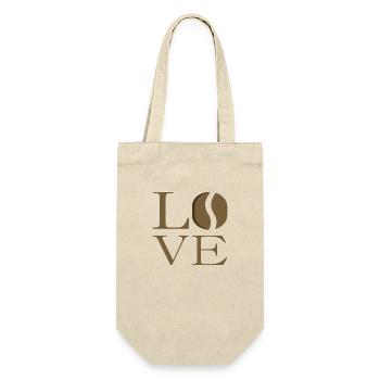 Coffee Love - Coffee Bean Love - Sac à bouteille - nature - Devant