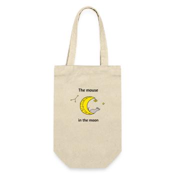 The mouse in the moon - Gift Bag for Bottles - nature - Front