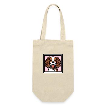 Cavalier King Charles Spaniel pop art - Sac à bouteille - nature - Devant