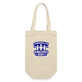 Bachelor Party 2024 - Gift Bag for Bottles - nature - Front