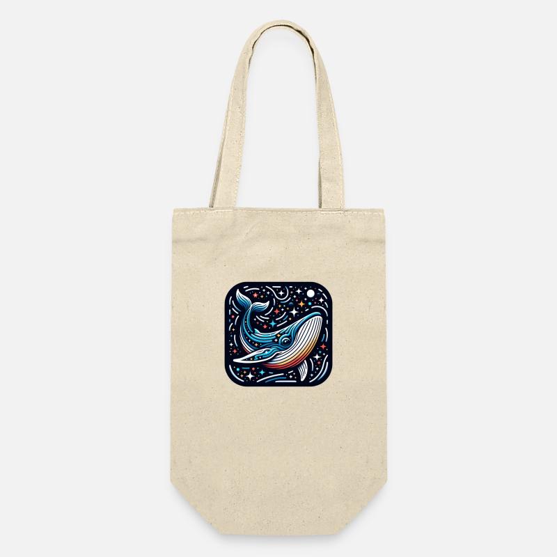 baleine de l’espace - Sac à bouteille - nature