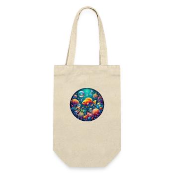 Underwater Magic World - Gift Bag for Bottles - nature - Front