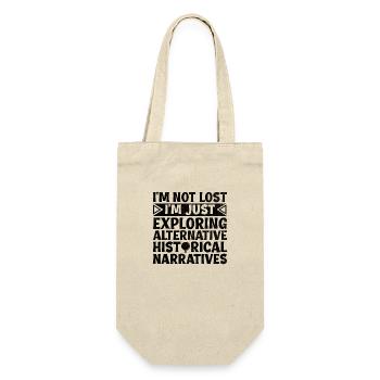 History Teacher Funny Historical Teachers Sayings - Gift Bag for Bottles - nature - Front